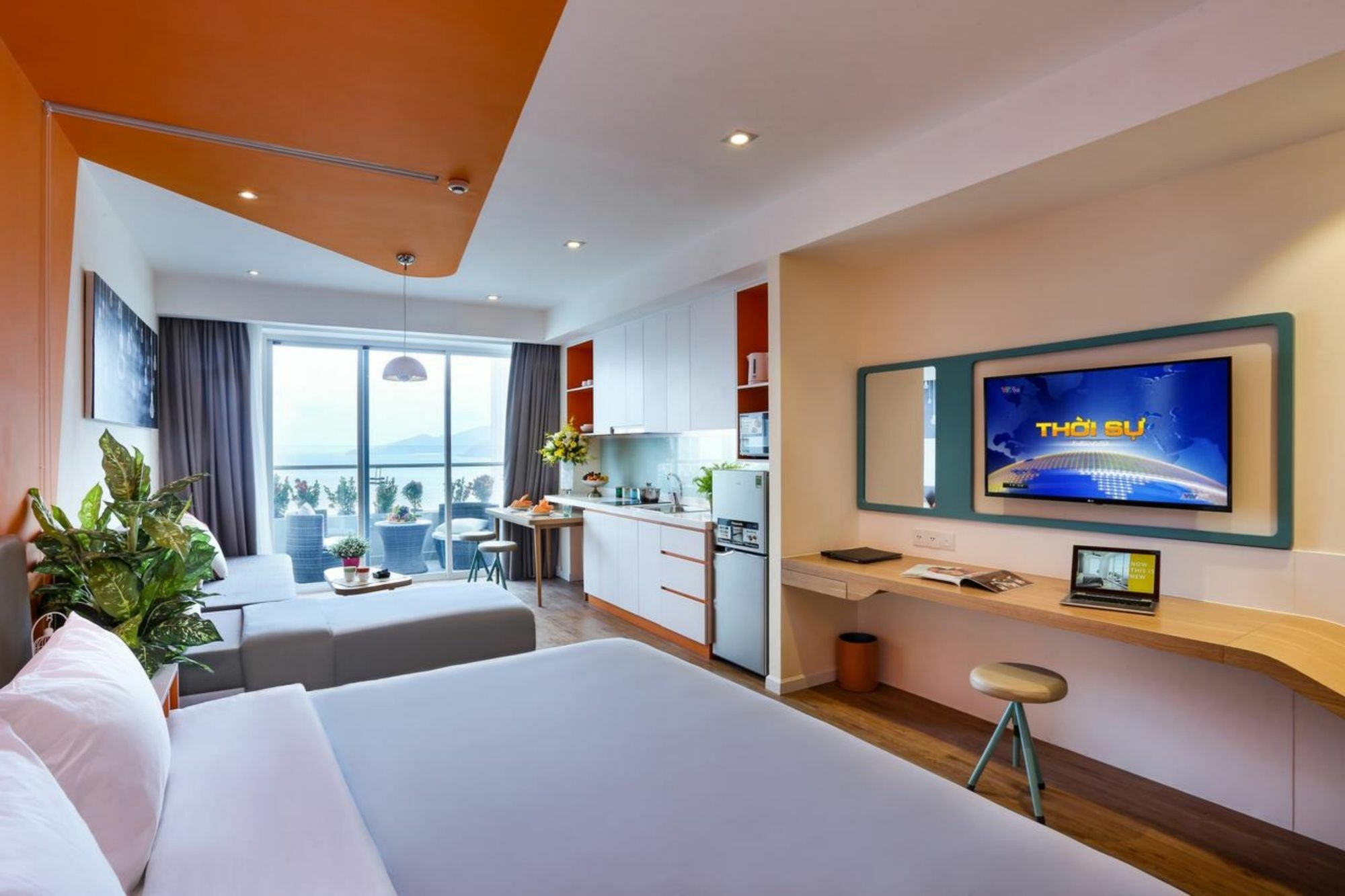 Parama Apartments Balcony Beachfront Nha Trang Esterno foto