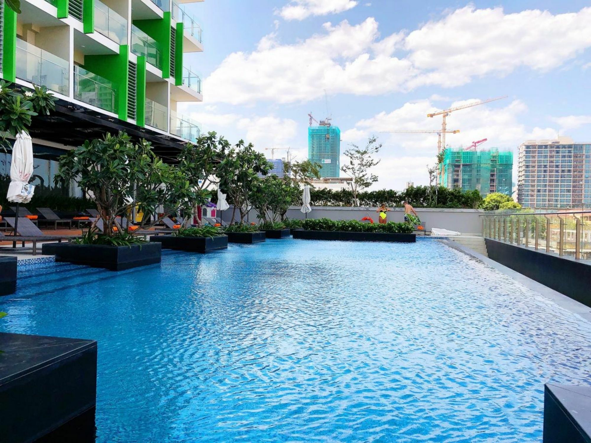 Parama Apartments Balcony Beachfront Nha Trang Esterno foto